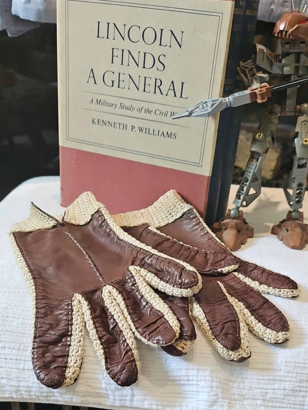 Madova Butter Leather And Knit Driving Gloves Size 7 1/2